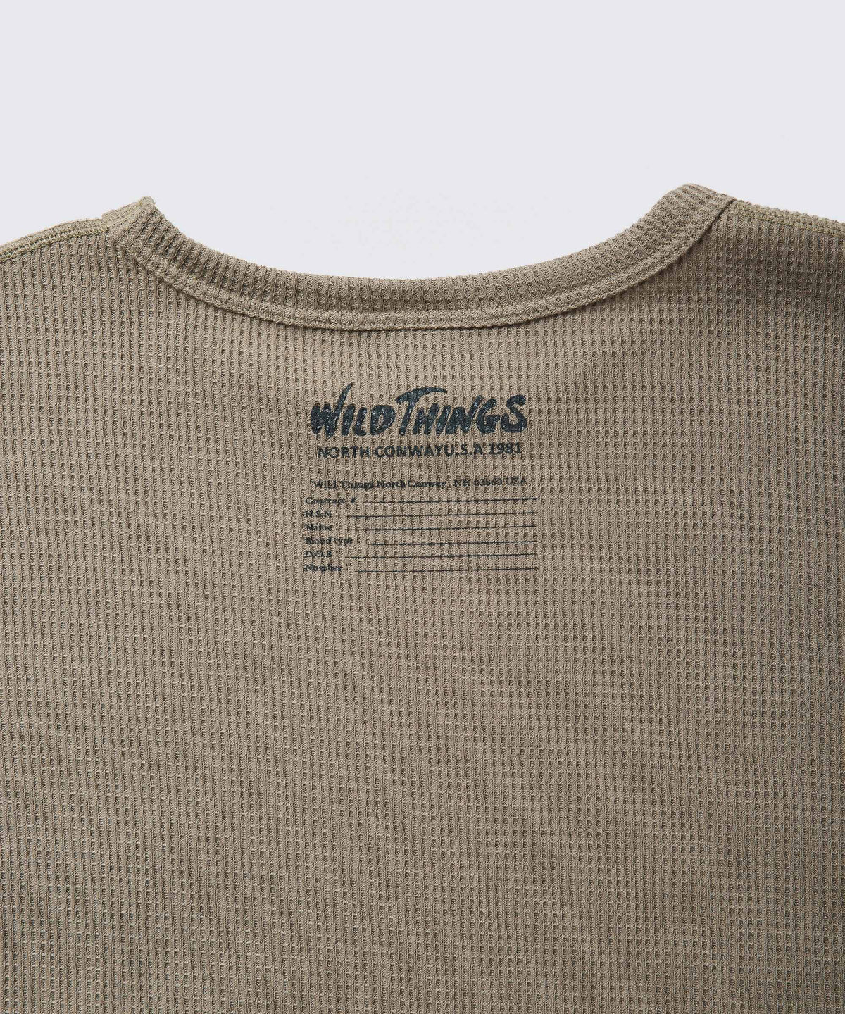 ポーラテックワッフルロングスリーブTシャツ│POLARTEC WAFFLE L/S TEE