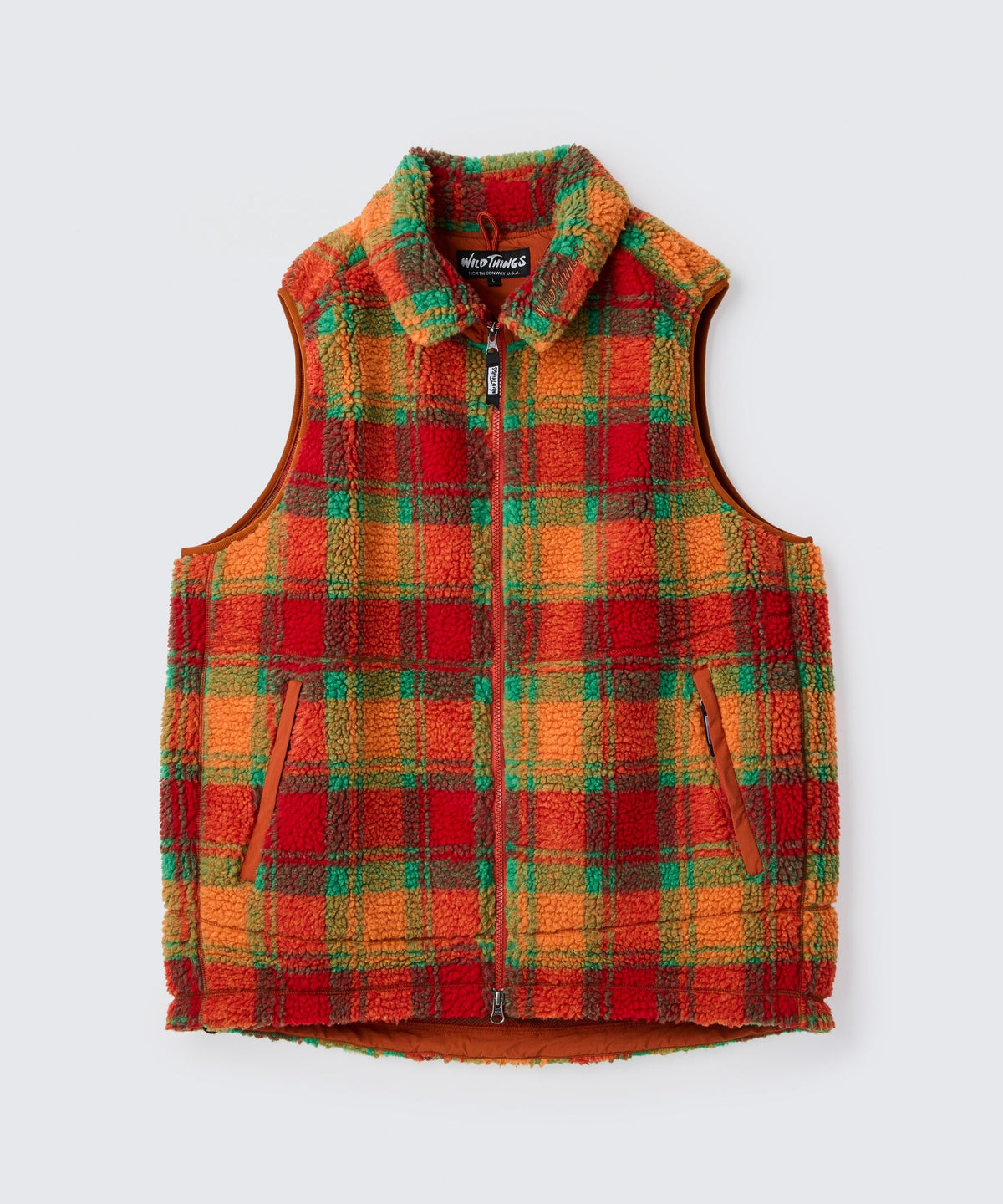 フラッフィーチェックボアベスト│FLUFFY CHECK BOA VEST