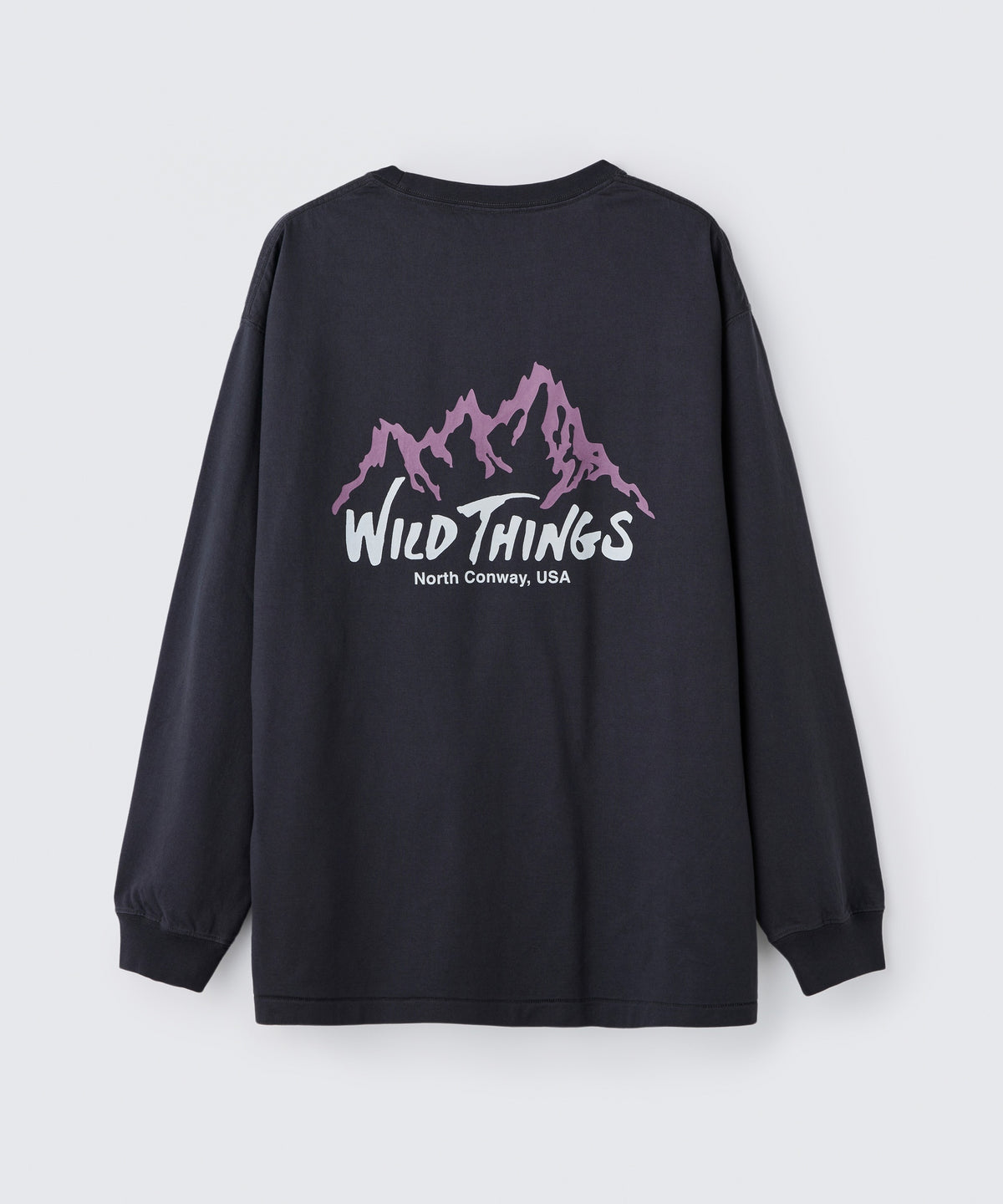 ワイルドマウンテンロングスリーブTシャツ│WILD MOUNTAIN L/S TEE