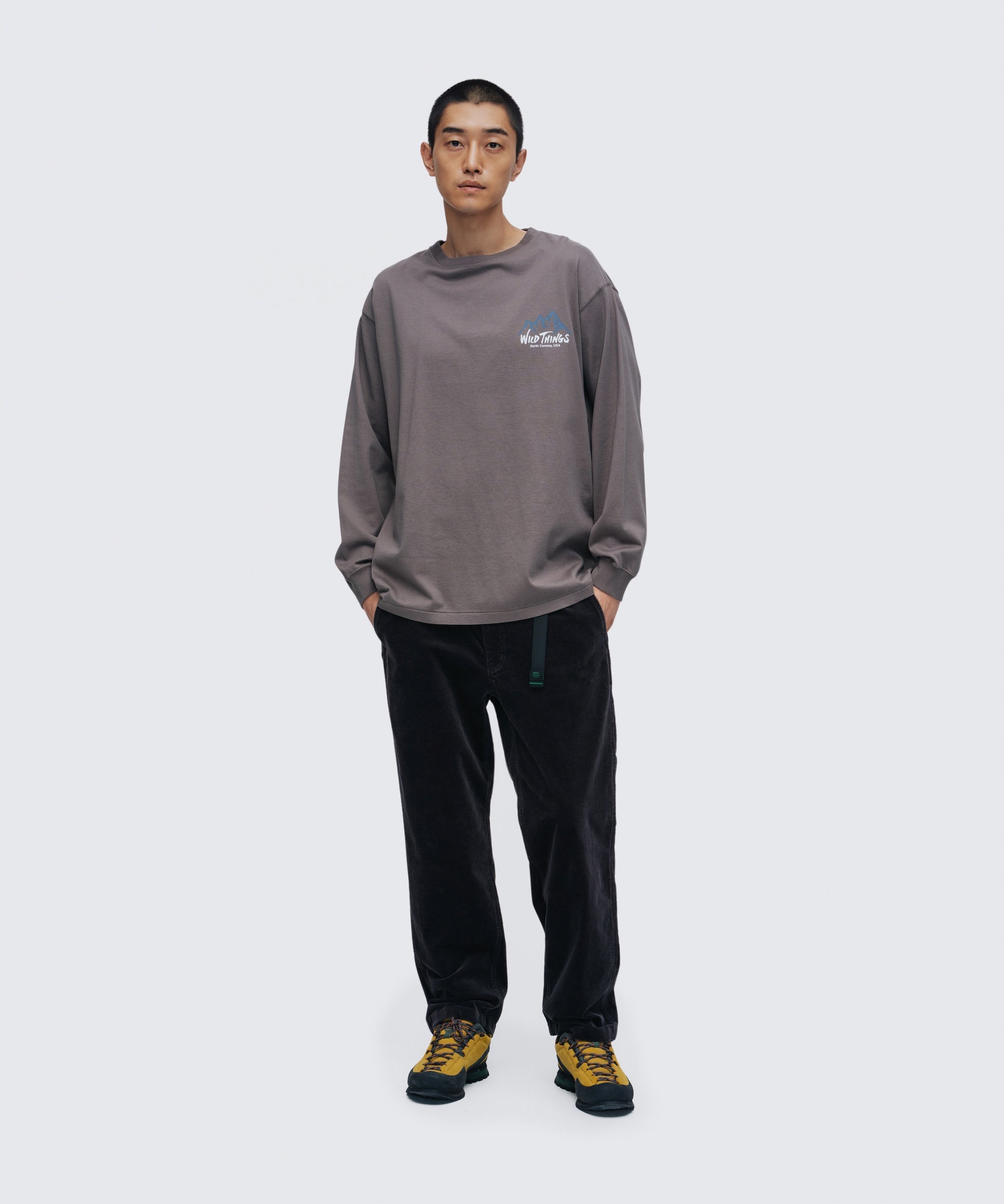 ワイルドマウンテンロングスリーブTシャツ│WILD MOUNTAIN L/S TEE