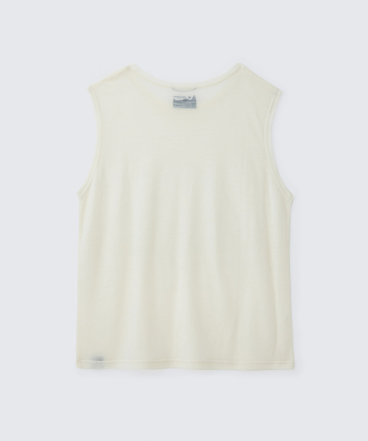 メリノウールガーゼタンク│MERINO WOOL GAUZE TANK