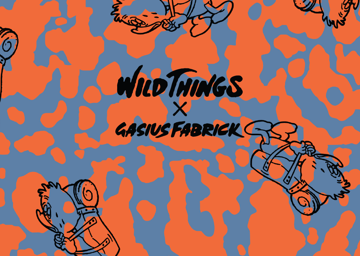 WILDTHINGS × GASIUS FABRICKコラボレーション