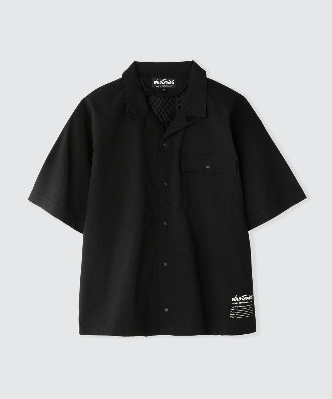 オープンカラーポケットシャツ│OPEN COLLAR POCKET SHIRTS