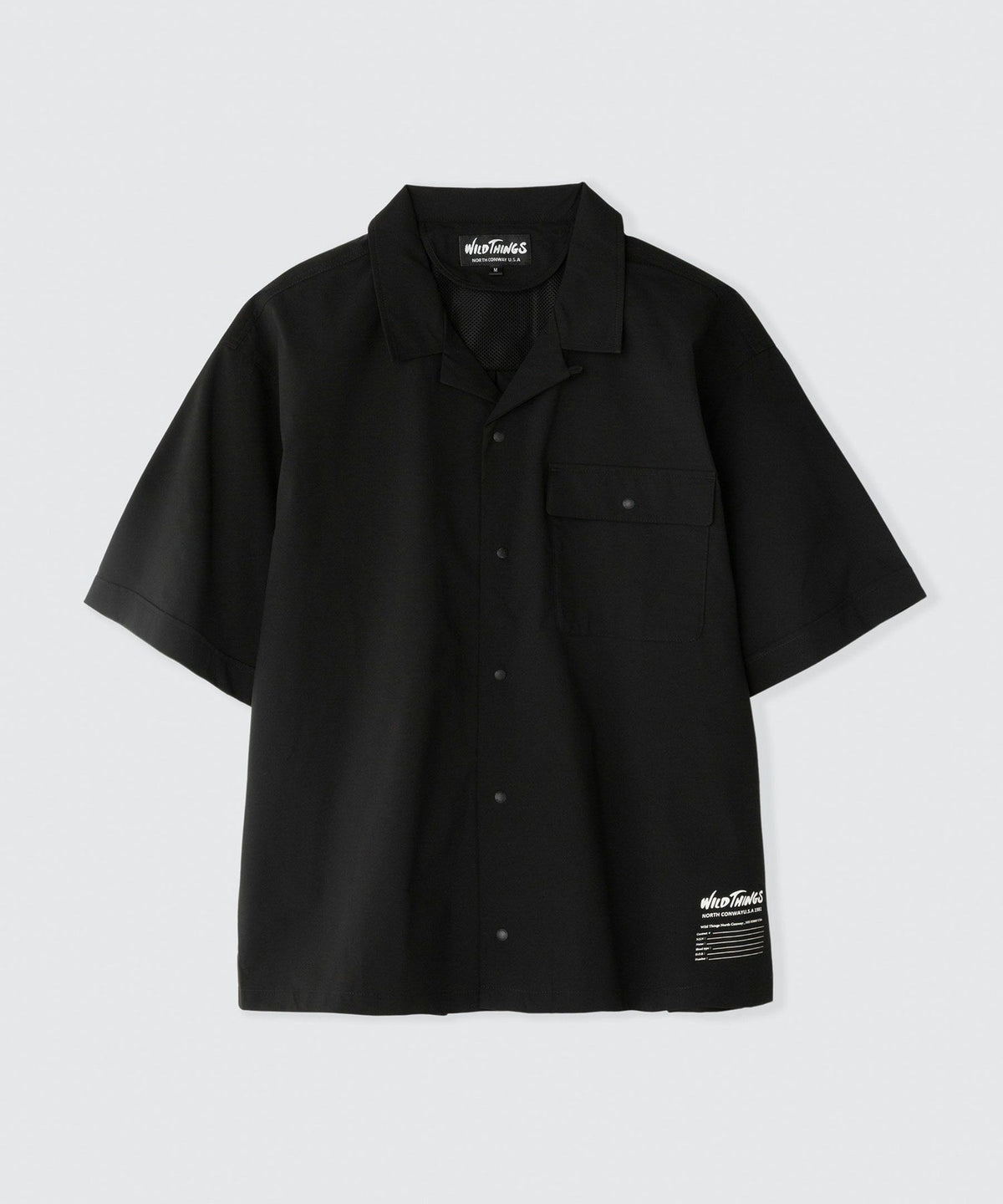 オープンカラーポケットシャツ│OPEN COLLAR POCKET SHIRTS