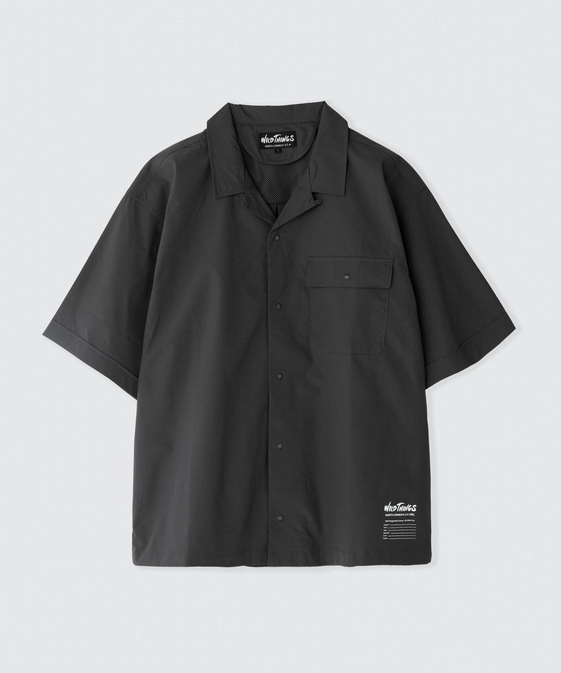 オープンカラーポケットシャツ│OPEN COLLAR POCKET SHIRTS