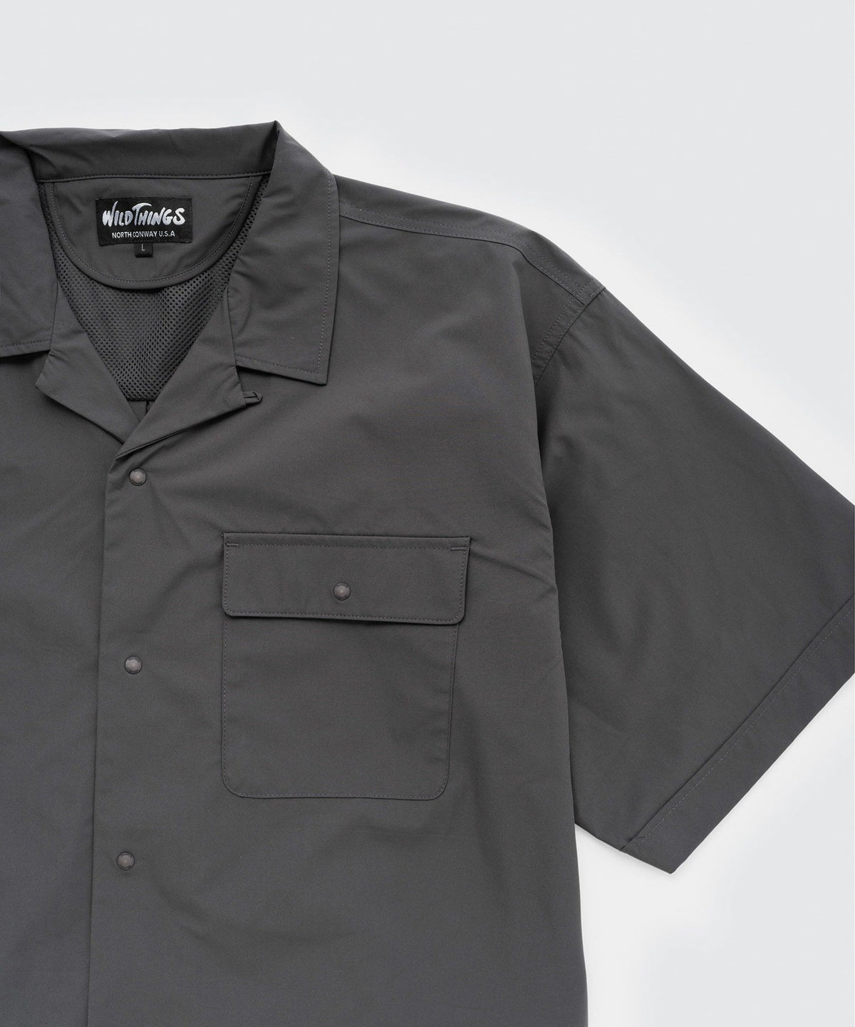 オープンカラーポケットシャツ│OPEN COLLAR POCKET SHIRTS