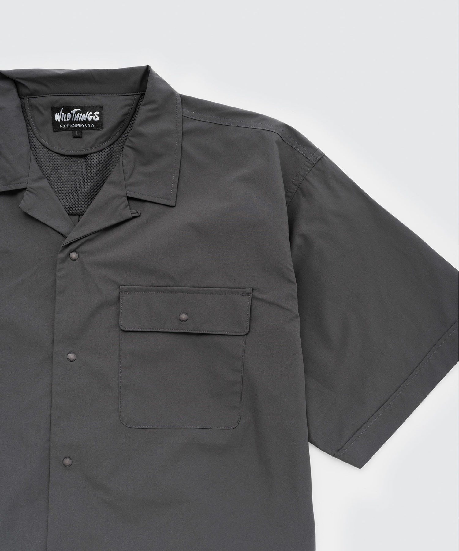 オープンカラーポケットシャツ│OPEN COLLAR POCKET SHIRTS