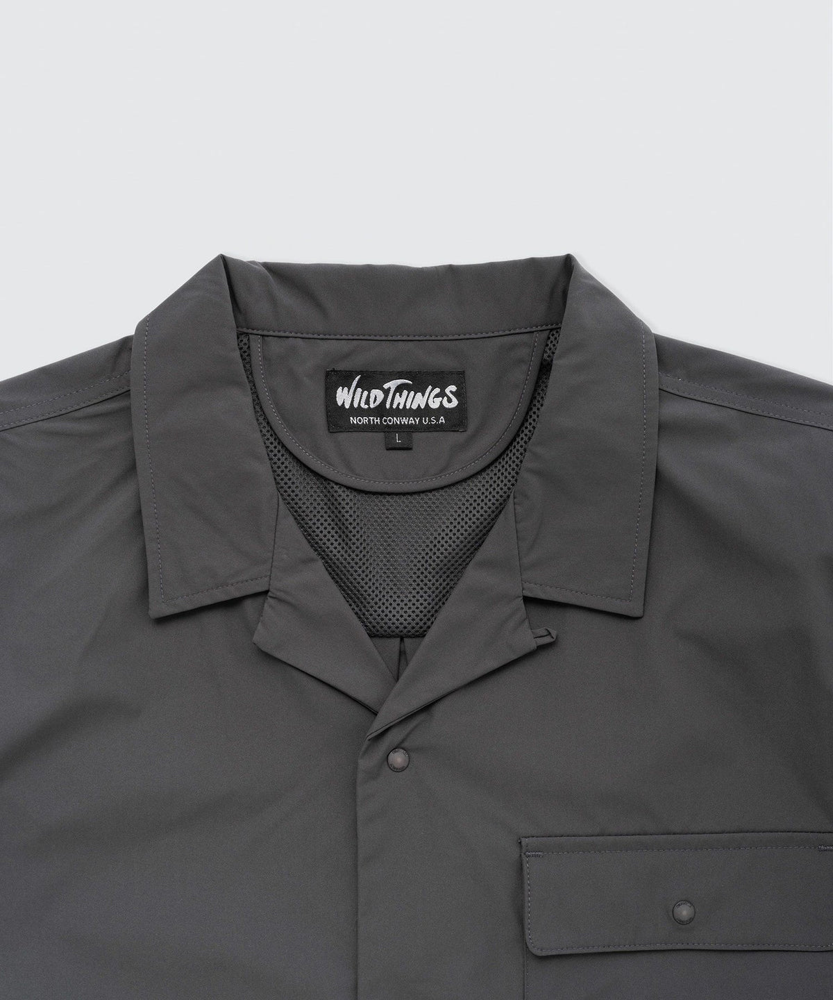 オープンカラーポケットシャツ│OPEN COLLAR POCKET SHIRTS