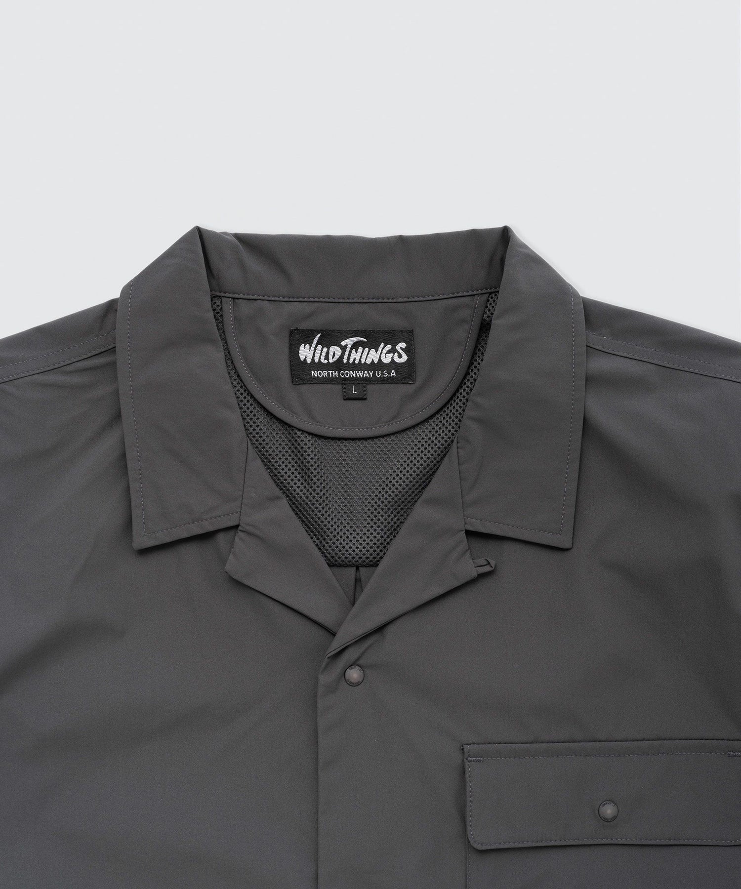 オープンカラーポケットシャツ│OPEN COLLAR POCKET SHIRTS