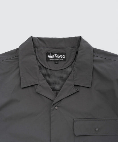 オープンカラーポケットシャツ│OPEN COLLAR POCKET SHIRTS