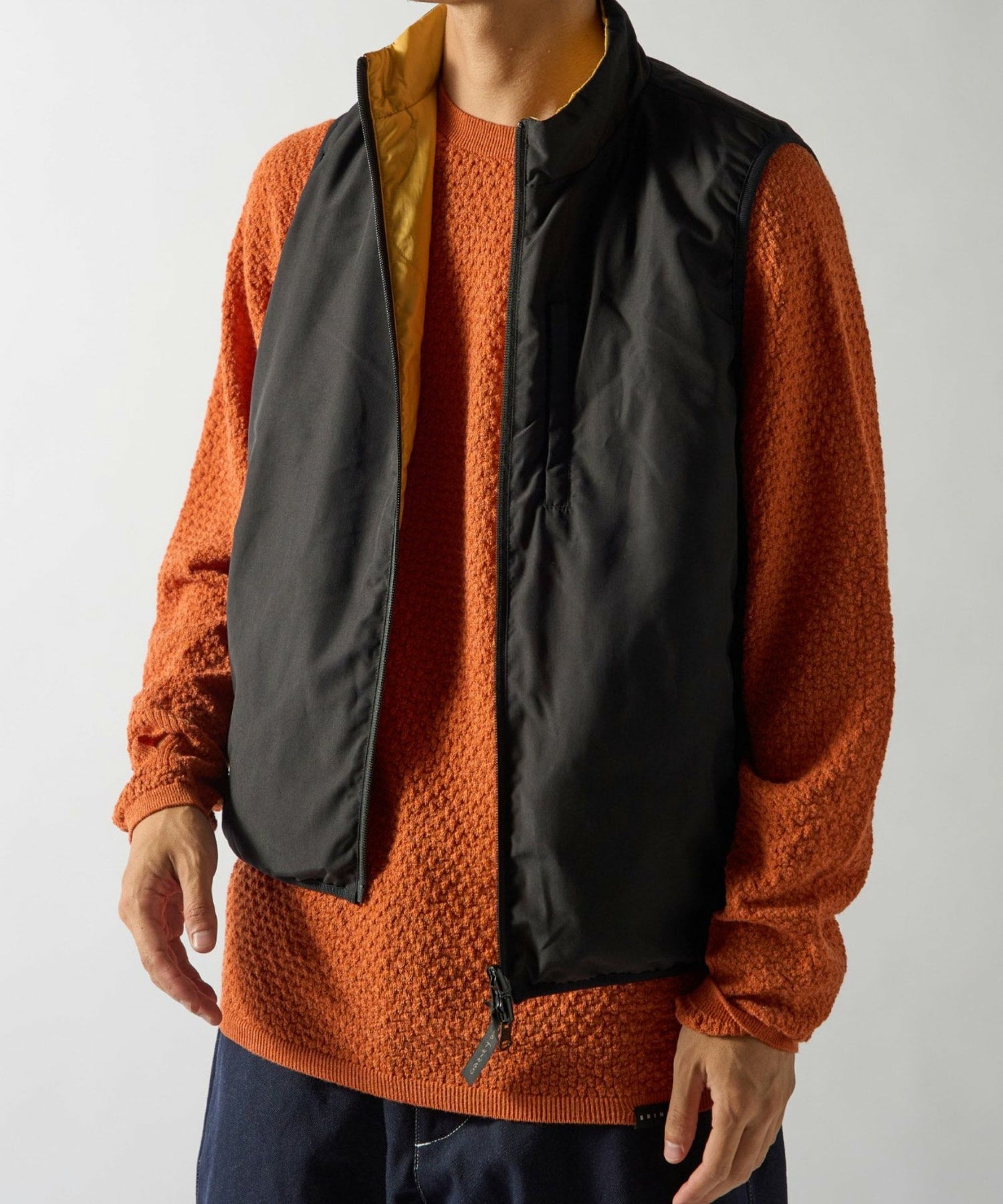 BRING×WILD THINGS 光電子中綿リバーシブルベスト│REVERSIBLE VEST