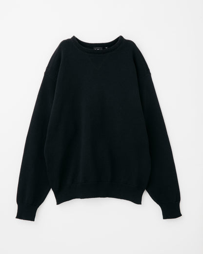ファーニットガゼットクルー│FIR-KNIT GUSSET CREW