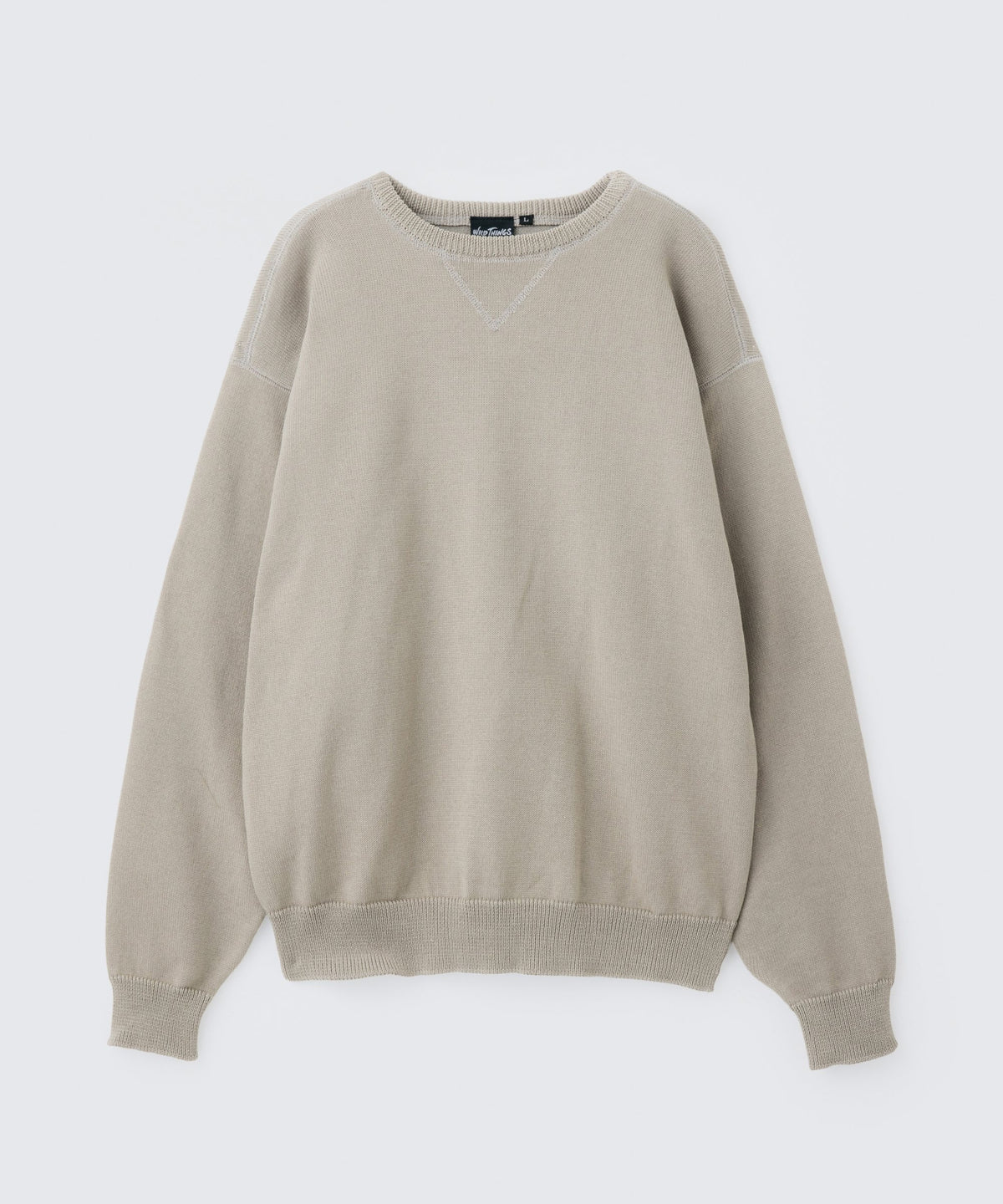 ファーニットガゼットクルー│FIR-KNIT GUSSET CREW