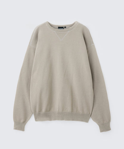 ファーニットガゼットクルー│FIR-KNIT GUSSET CREW