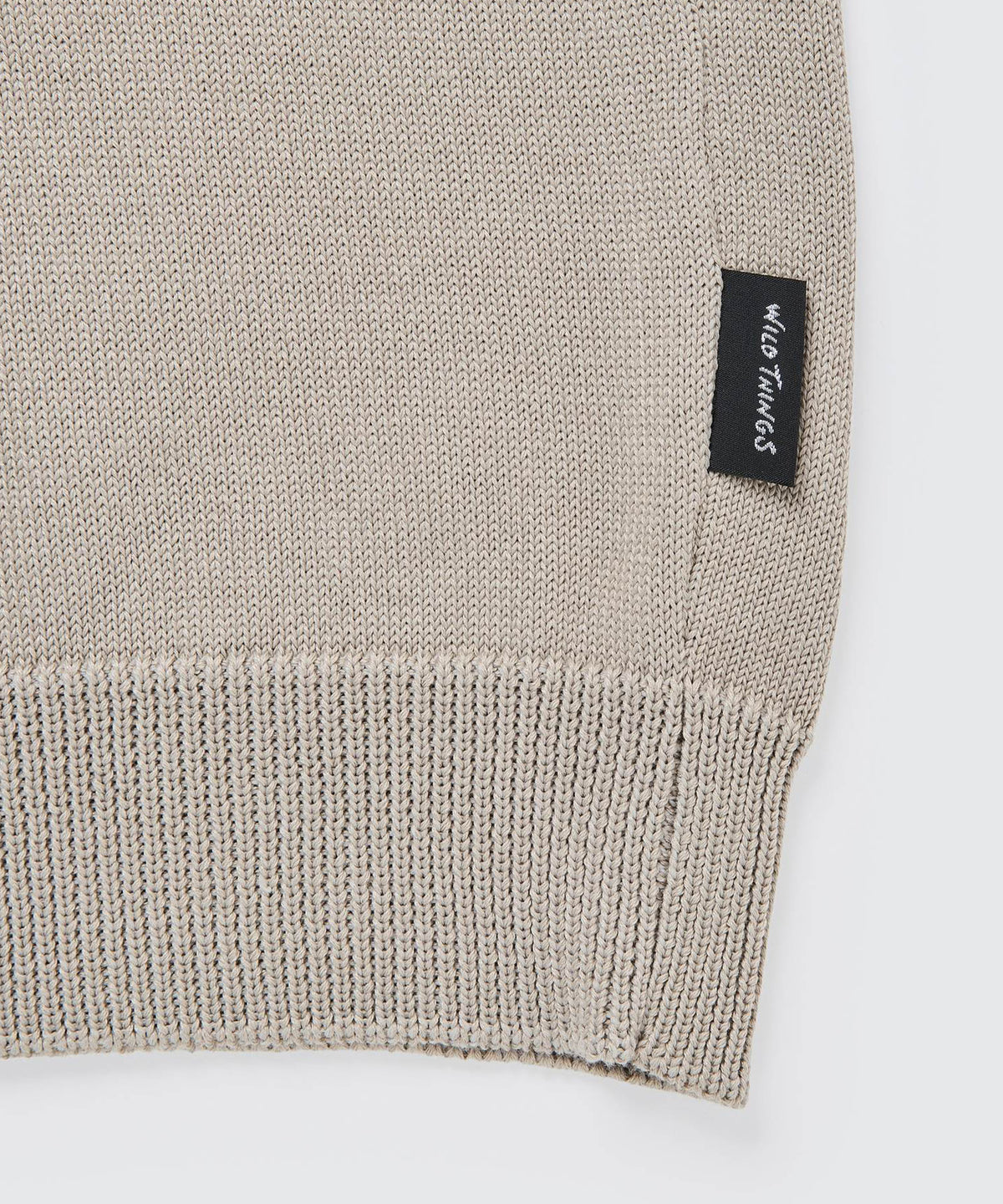 ファーニットガゼットクルー│FIR-KNIT GUSSET CREW