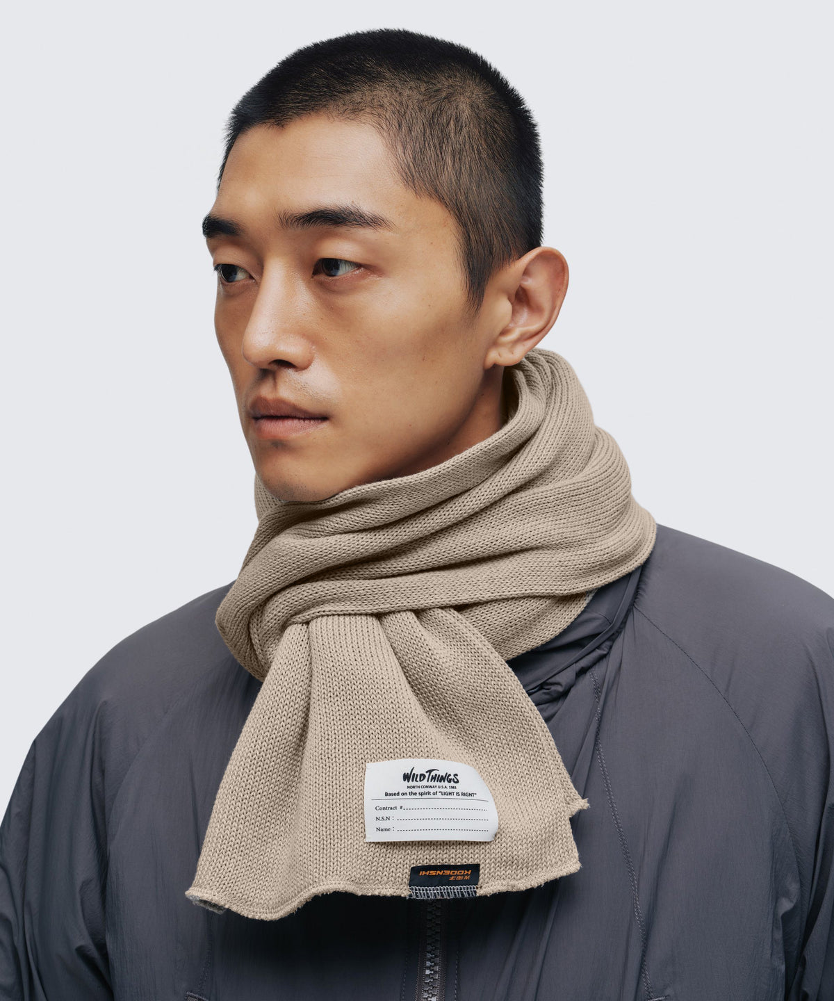 ファーニットチューブマフラー｜FIR-KNIT TUBE MUFFLER