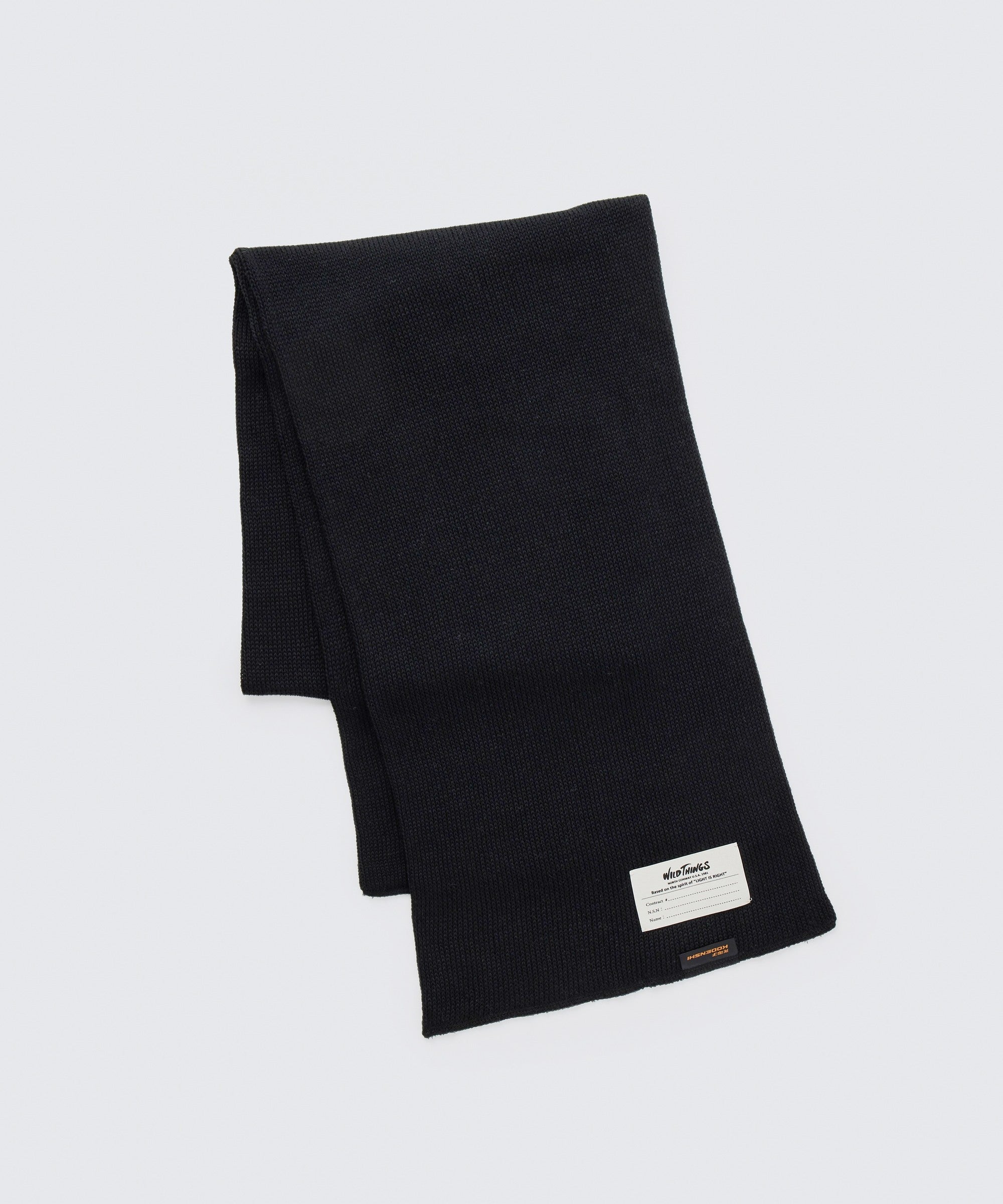 ファーニットチューブマフラー｜FIR-KNIT TUBE MUFFLER – WILD THINGS