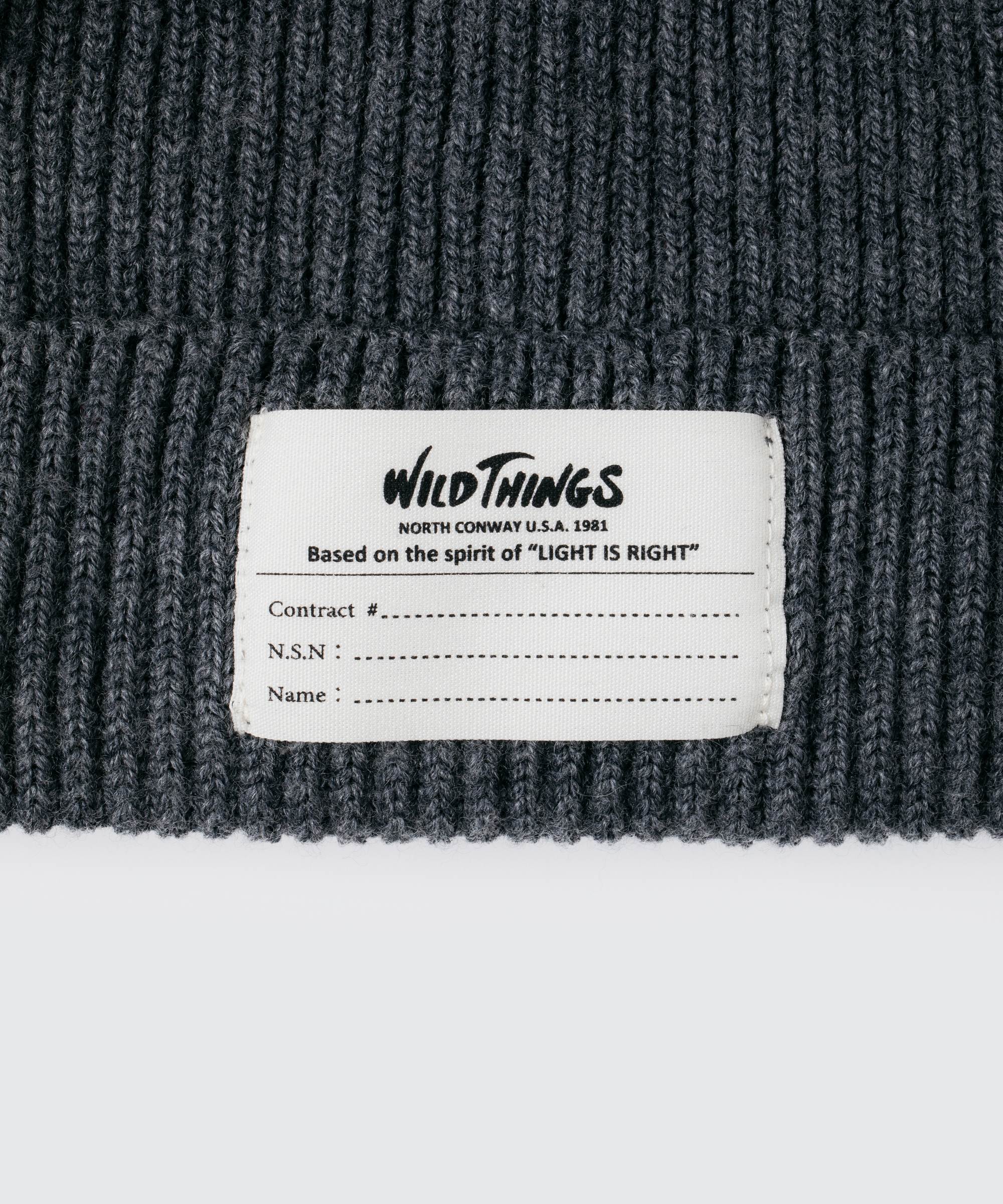 ウールワッチキャップ│WOOL WATCH CAP – WILD THINGS（ワイルド