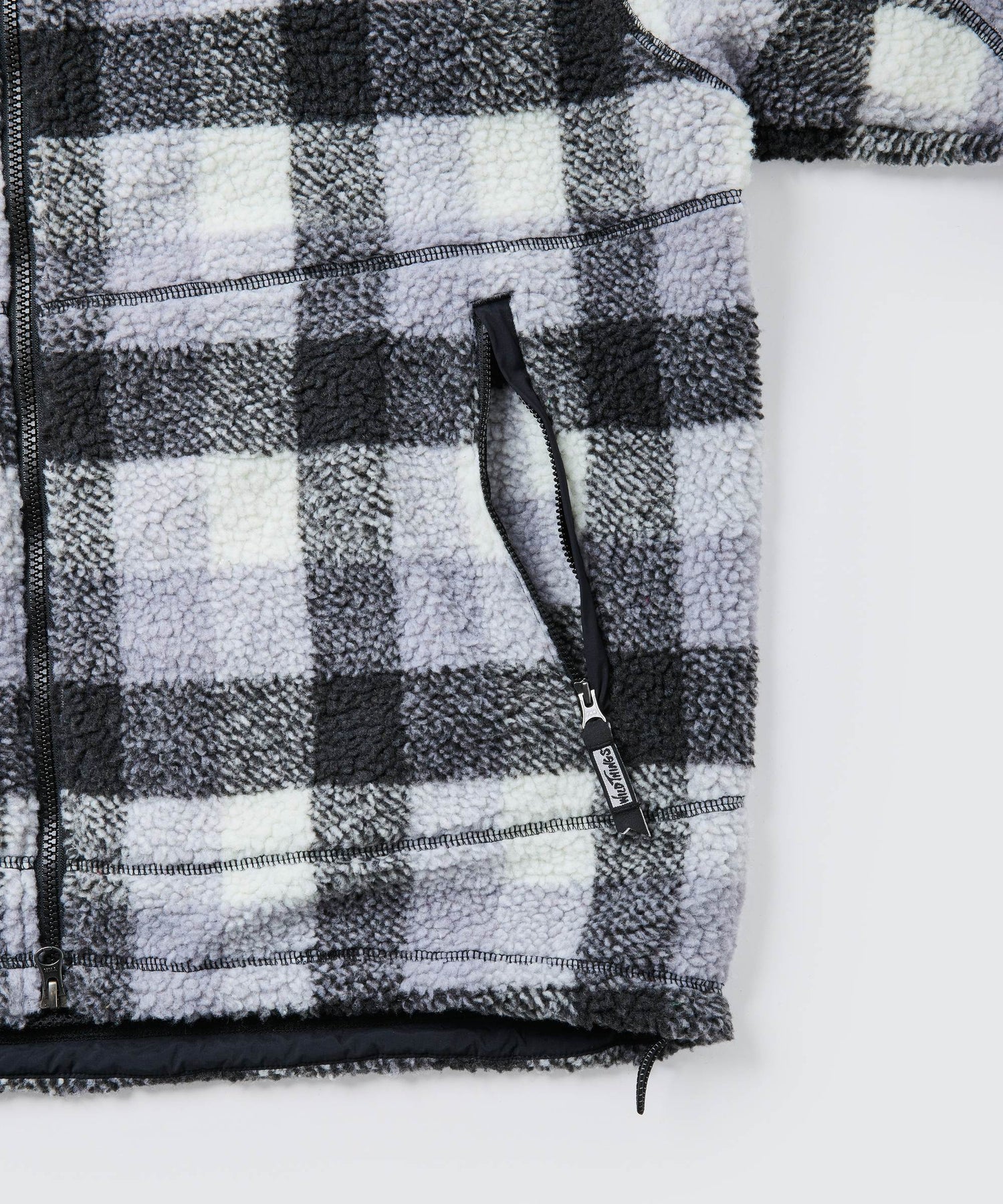 フラッフィーチェックボアジャケット｜FLUFFY CHECK BOA JACKET
