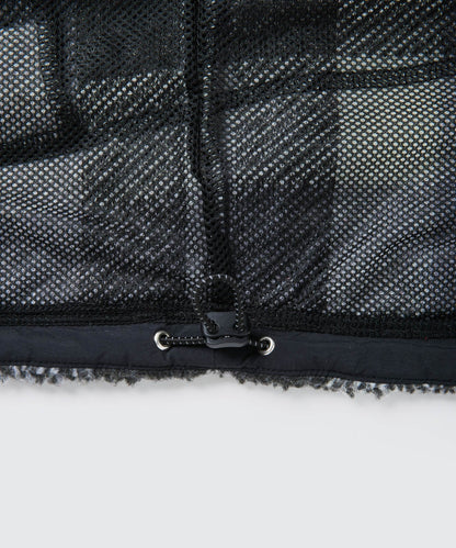 フラッフィーチェックボアジャケット｜FLUFFY CHECK BOA JACKET