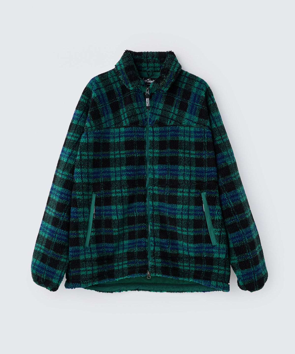 フラッフィーチェックボアジャケット｜FLUFFY CHECK BOA JACKET