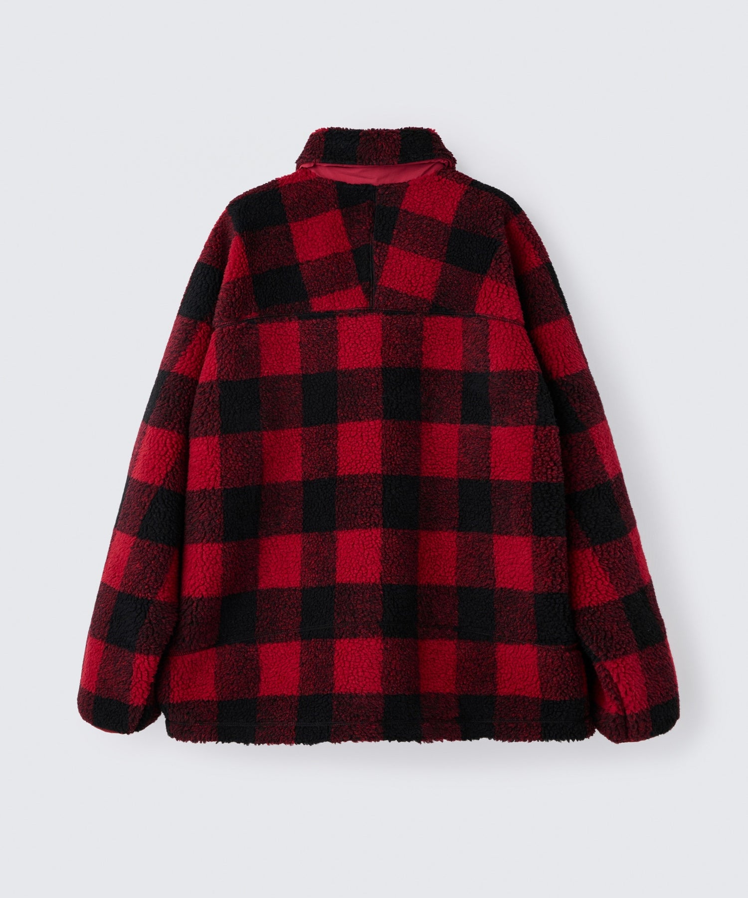 フラッフィーチェックボアジャケット｜FLUFFY CHECK BOA JACKET