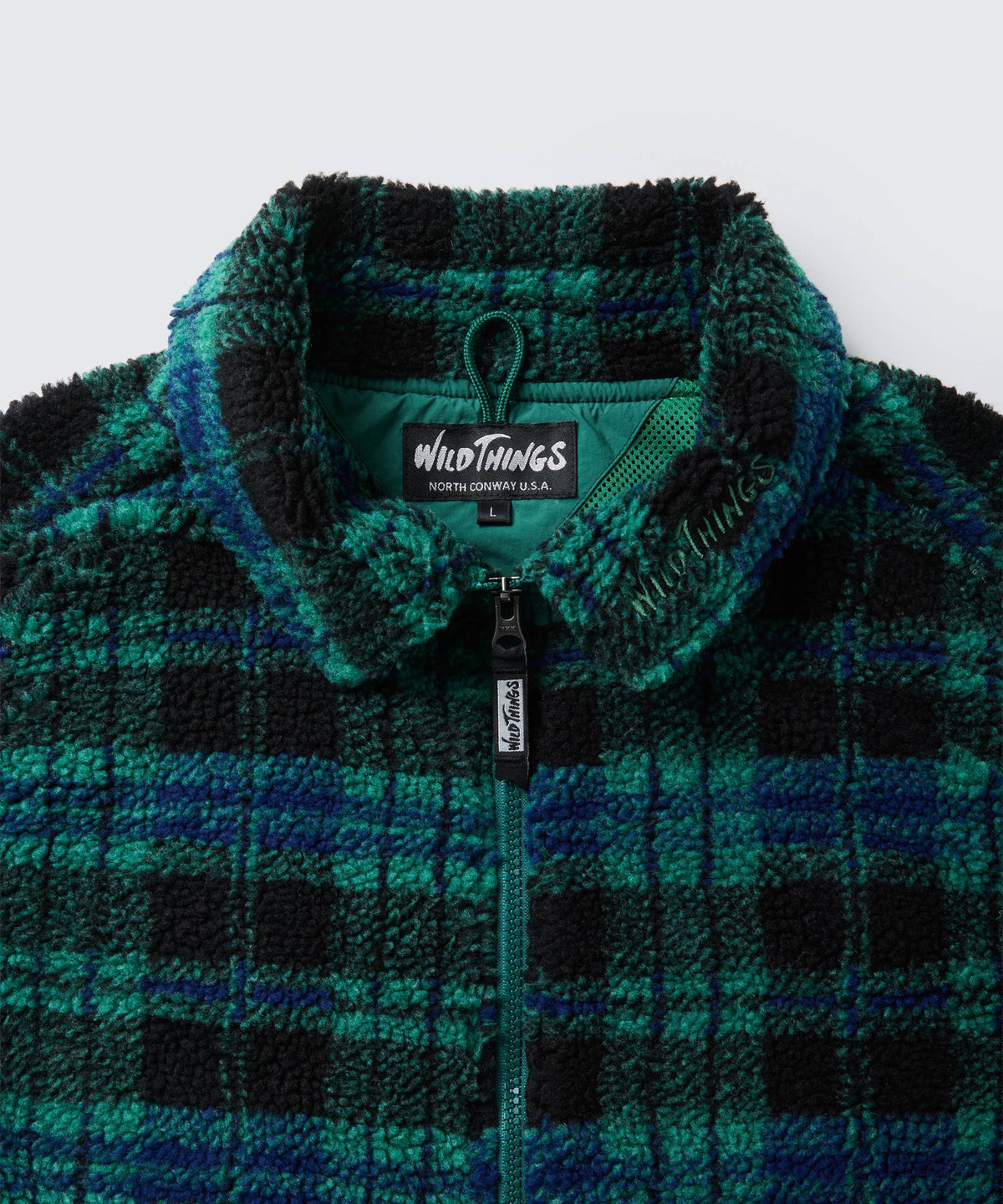 フラッフィーチェックボアベスト│FLUFFY CHECK BOA VEST