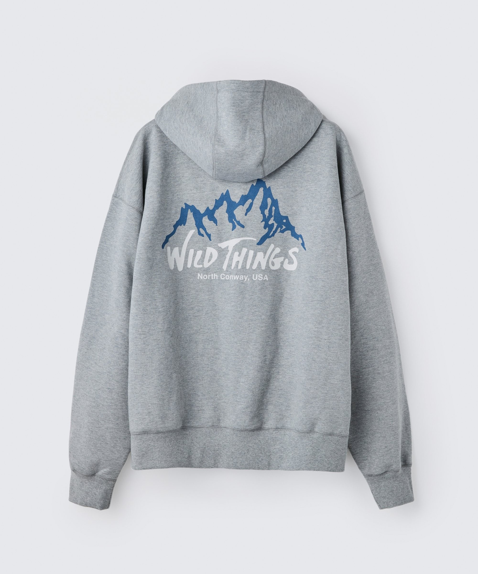 ワイルドマウンテンスウェットジップパーカー│WILD MOUNTAIN SWEAT