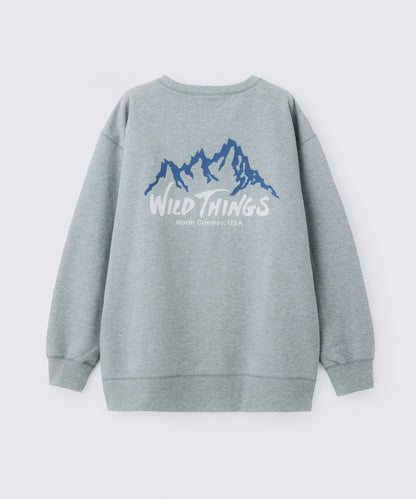 ワイルドマウンテンスウェットクルー│WILD MOUNTAIN SWEAT CREW