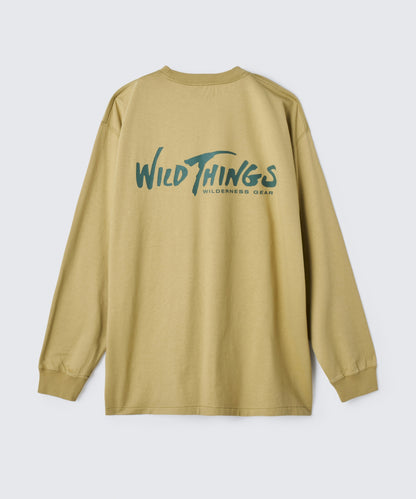 ウィルダネスギアロングスリーブTシャツ│WILDERNESS GEAR L/S TEE