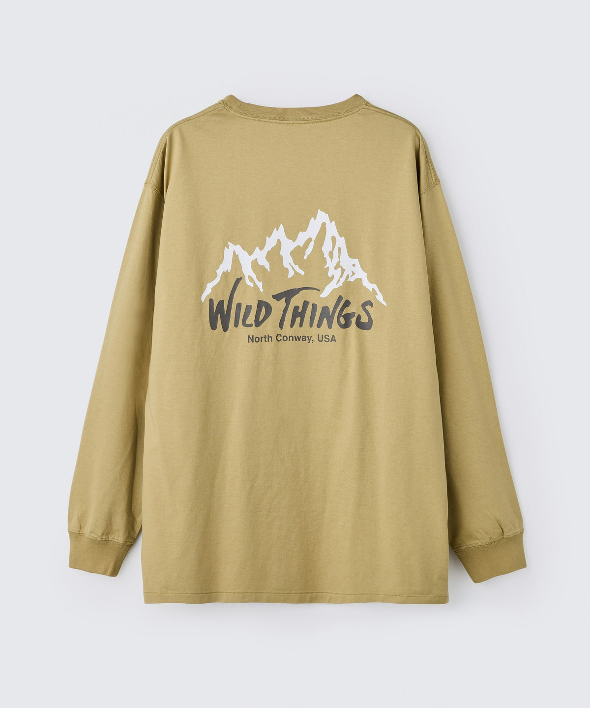 ワイルドマウンテンロングスリーブTシャツ│WILD MOUNTAIN L/S TEE