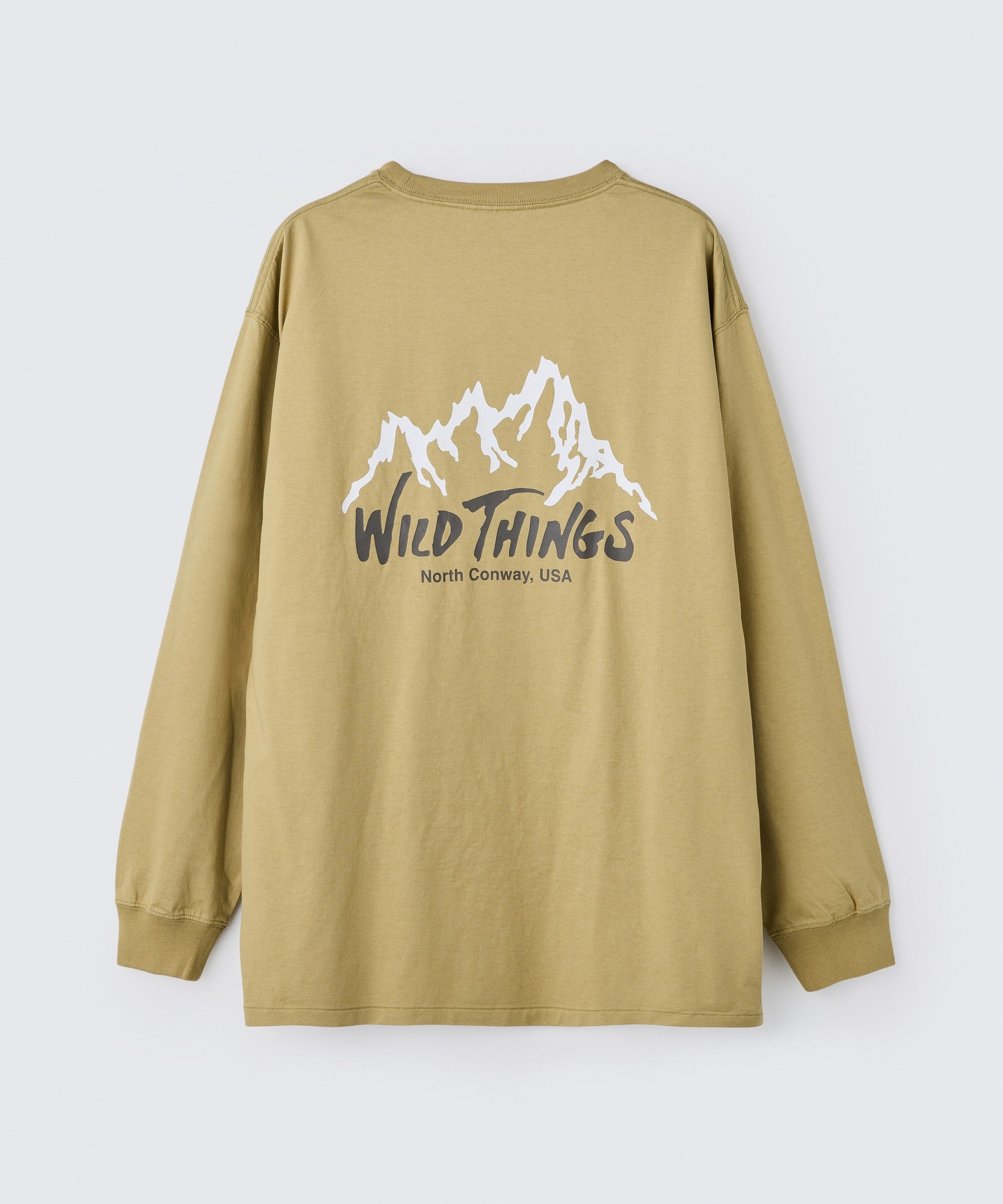 ワイルドマウンテンロングスリーブTシャツ│WILD MOUNTAIN L/S TEE