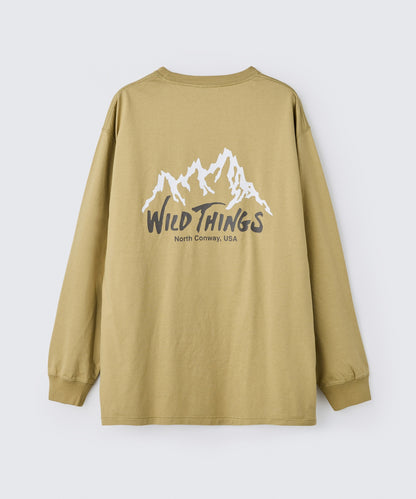 ワイルドマウンテンロングスリーブTシャツ│WILD MOUNTAIN L/S TEE
