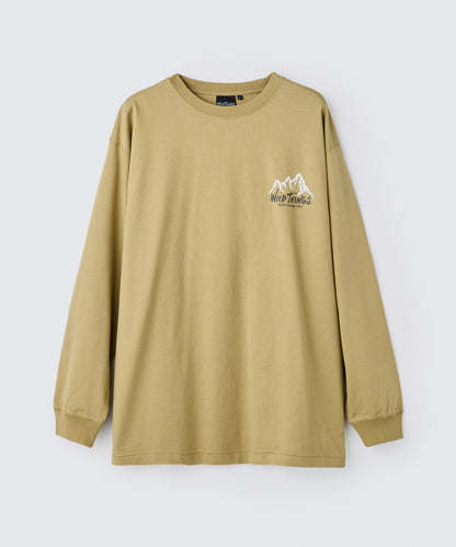 ワイルドマウンテンロングスリーブTシャツ│WILD MOUNTAIN L/S TEE