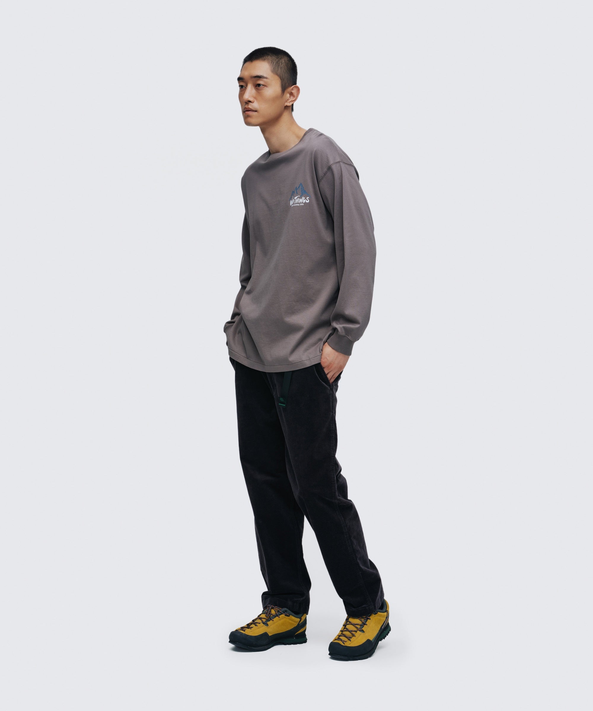 ワイルドマウンテンロングスリーブTシャツ│WILD MOUNTAIN L/S TEE