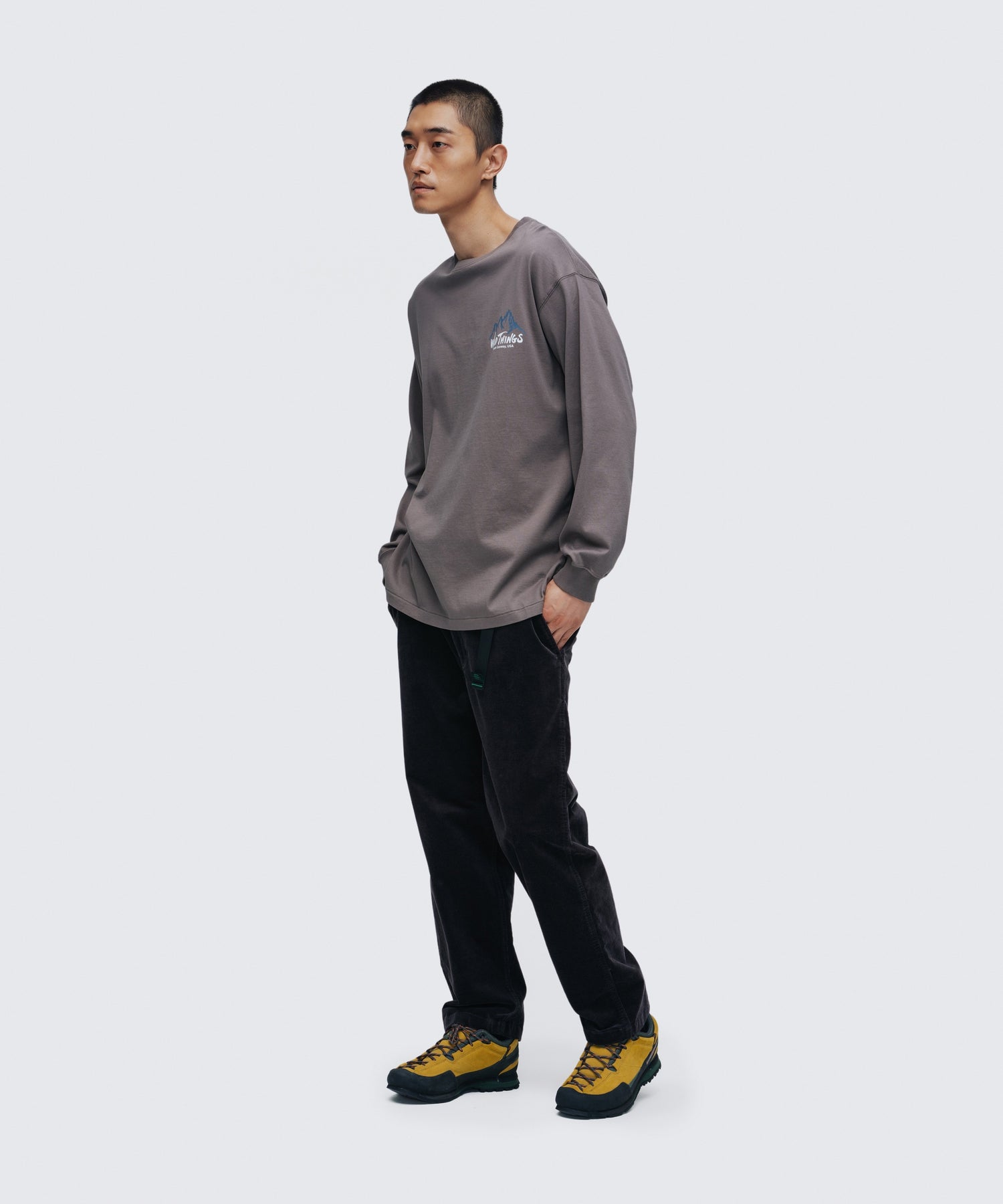 ワイルドマウンテンロングスリーブTシャツ│WILD MOUNTAIN L/S TEE