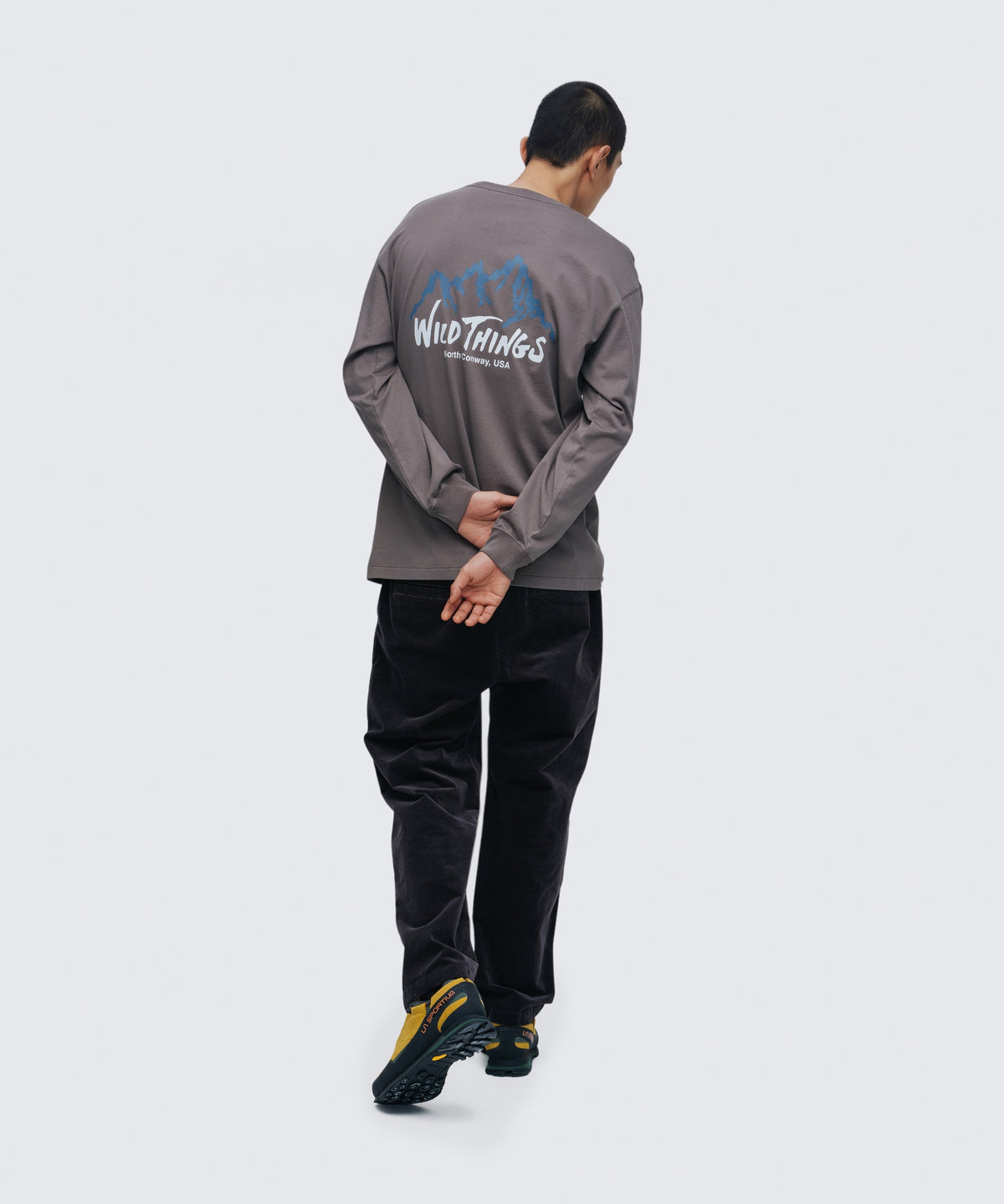 ワイルドマウンテンロングスリーブTシャツ│WILD MOUNTAIN L/S TEE