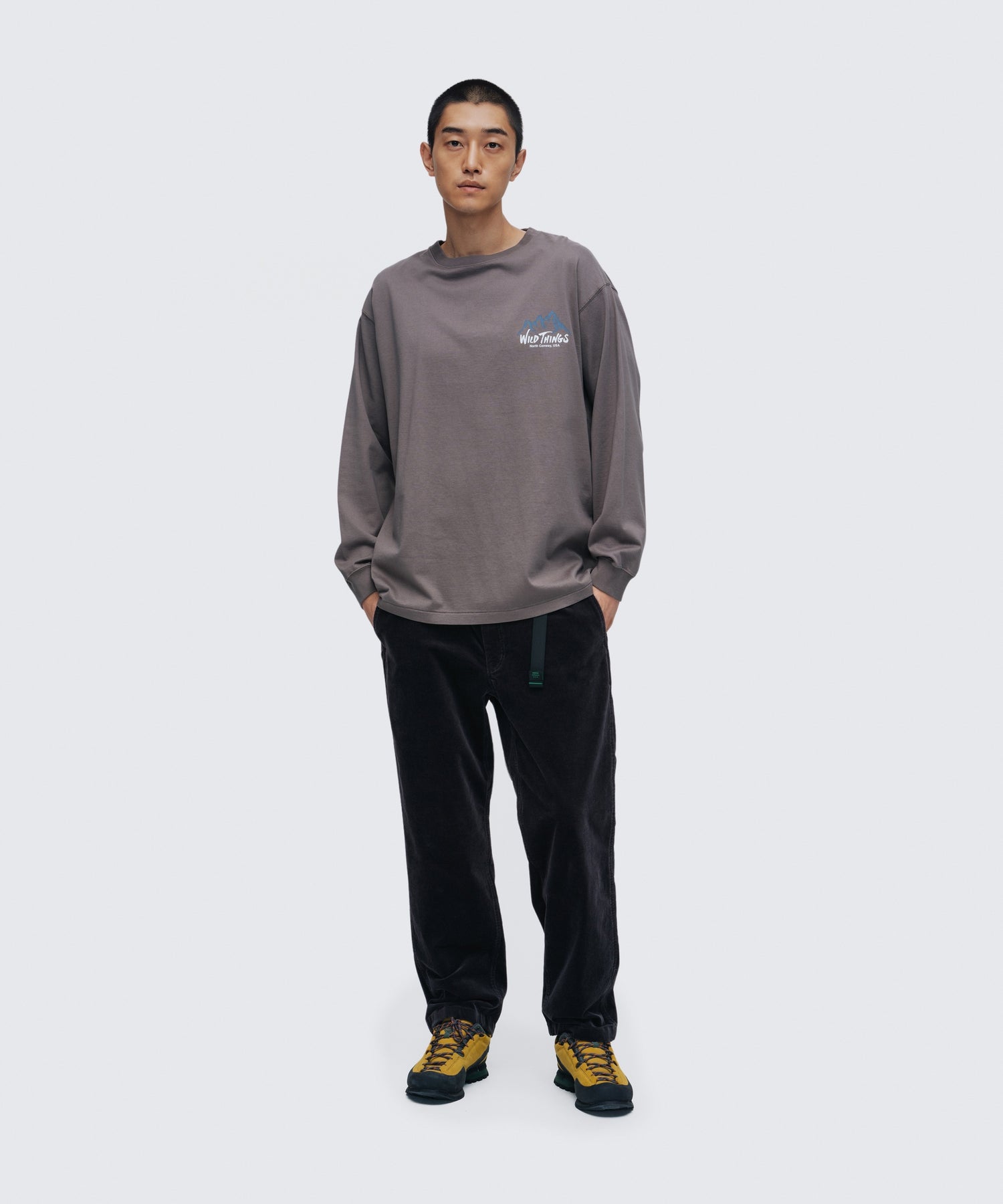 ワイルドマウンテンロングスリーブTシャツ│WILD MOUNTAIN L/S TEE
