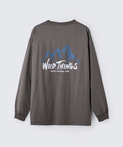 ワイルドマウンテンロングスリーブTシャツ│WILD MOUNTAIN L/S TEE