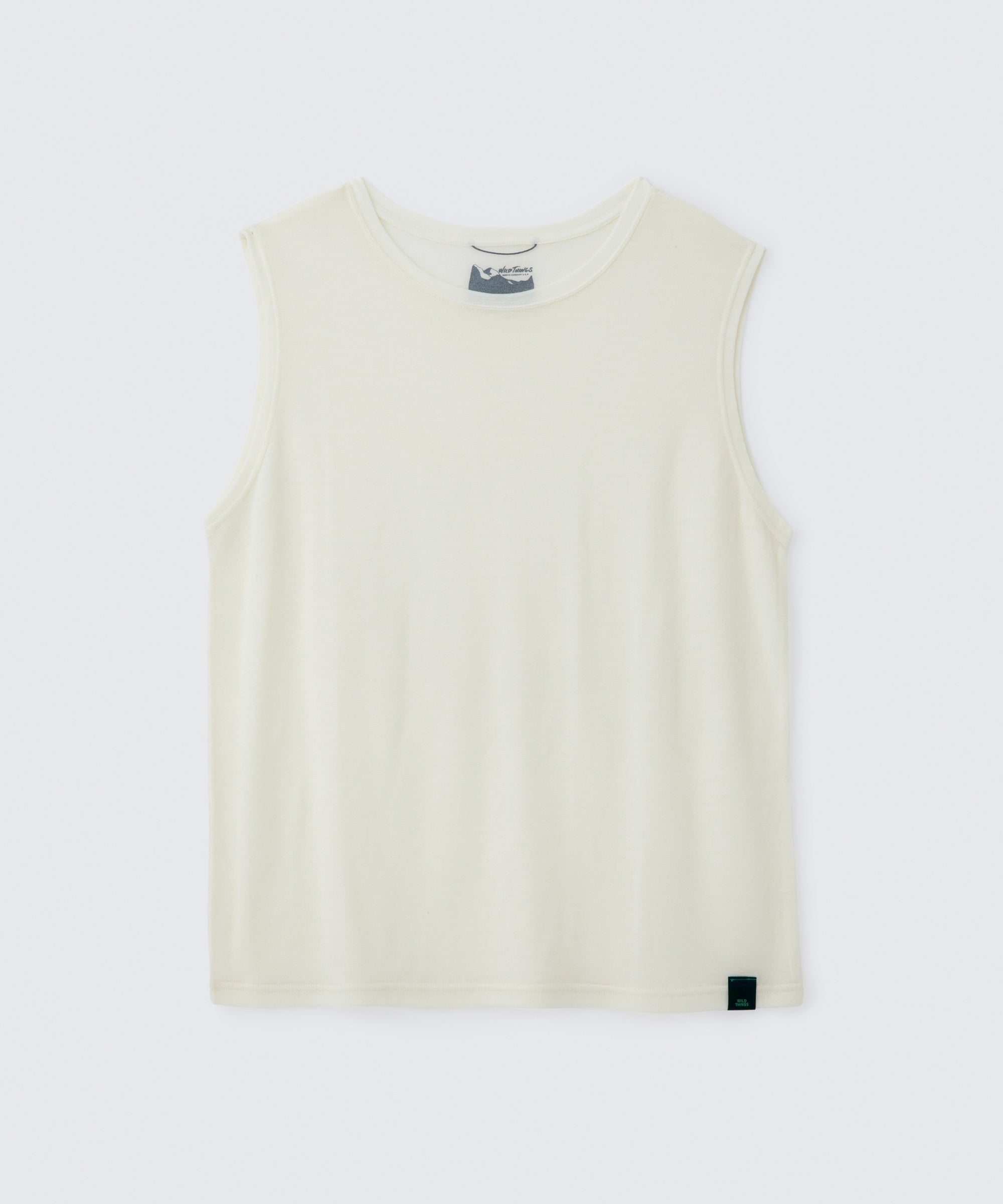 メリノウールガーゼタンク│MERINO WOOL GAUZE TANK – WILD THINGS