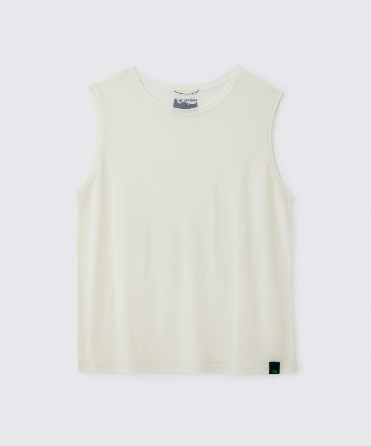 メリノウールガーゼタンク│MERINO WOOL GAUZE TANK