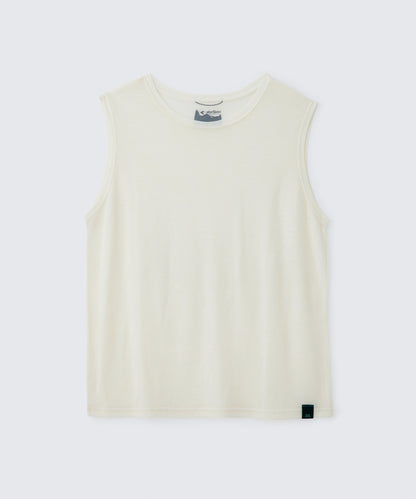 メリノウールガーゼタンク│MERINO WOOL GAUZE TANK