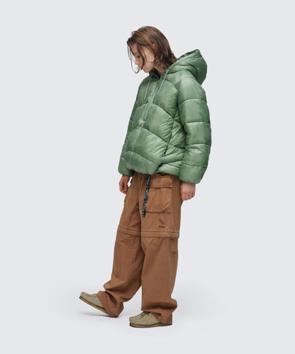 シアーチェックプルオーバーロフトパーカー｜SEER CHECK PO LOFT PARKA