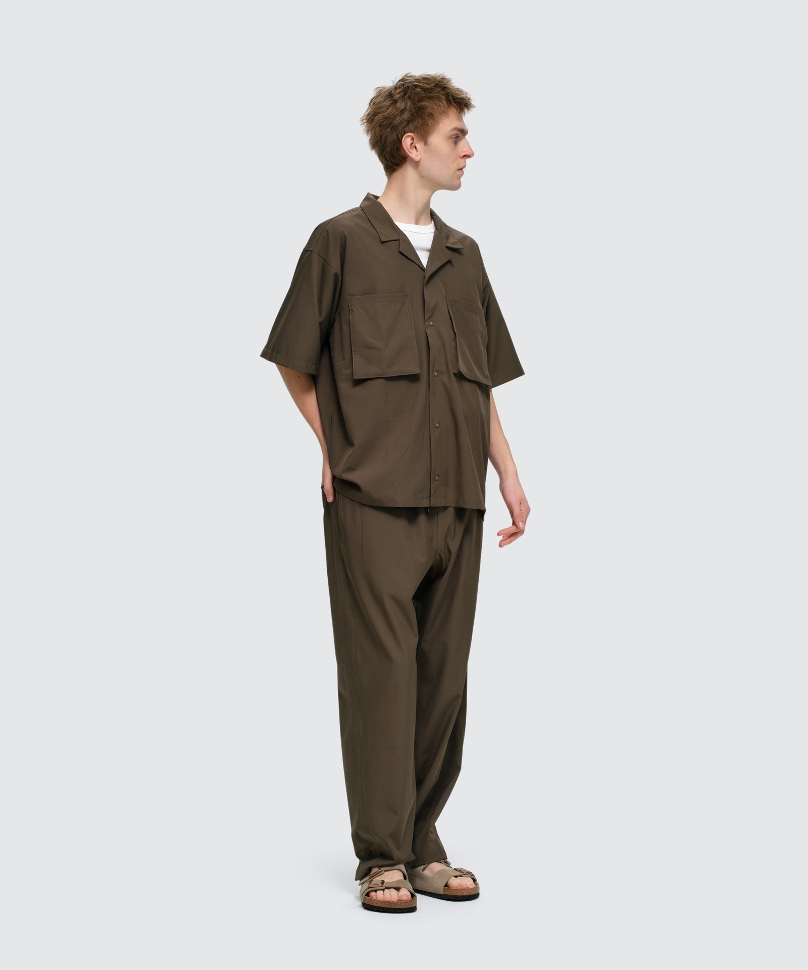オーダー用綿生地ページ① オープンカラーポケットシャツ│OPEN COLLAR POCKET SHIRT – WILD