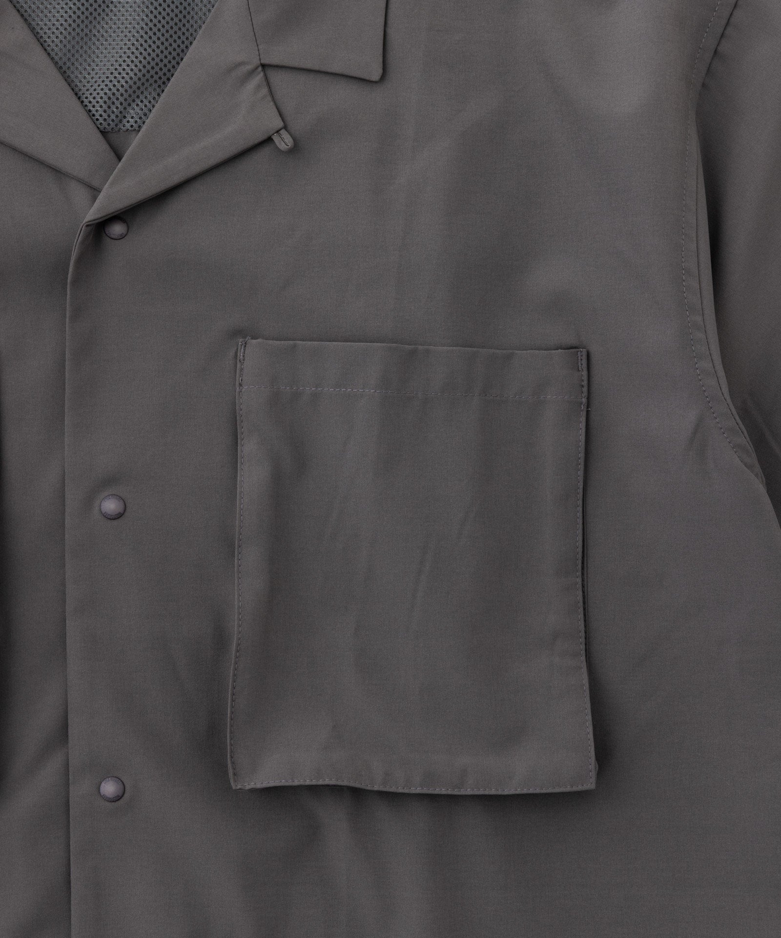 オープンカラーポケットシャツ│OPEN COLLAR POCKET SHIRT – WILD